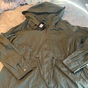 Fashion Nova Wanderer olive green jacket - NWT size 1X